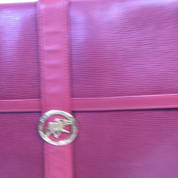 Hunting World Women's Leather Clutch Bag Red One Size - Picture 3 of 14